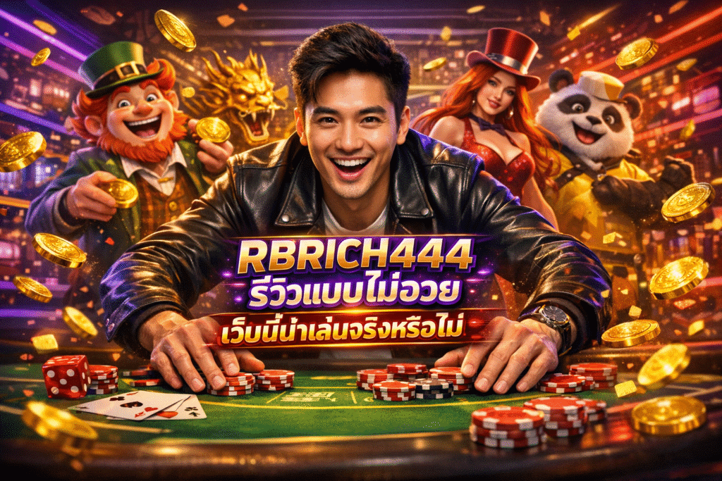 RBRICH444 รีวิวแบบไม่อวย เว็บนี้น่าเล่นจริงหรือไม่