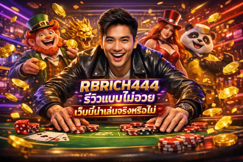 RBRICH444 รีวิวแบบไม่อวย เว็บนี้น่าเล่นจริงหรือไม่